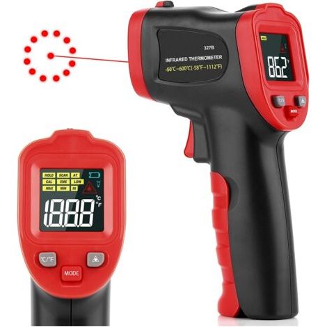 Thermomètre infrarouge WT326D (-50℃950℃), thermomètre industriel. (1/5)