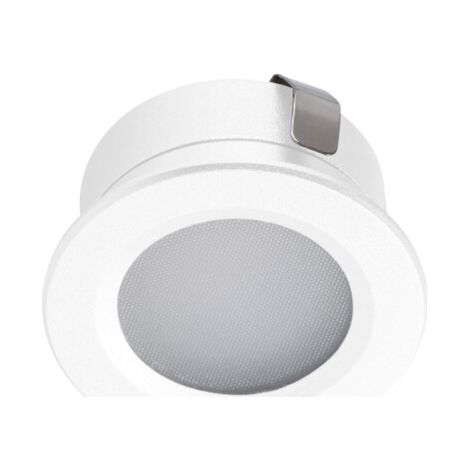 Spot encastré étanche rond blanc LED 1W IP65 Kanlux (1/5)