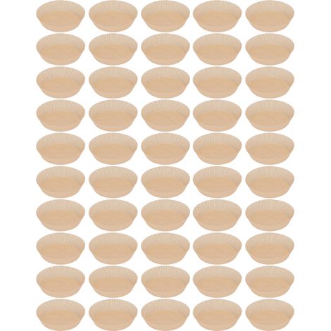 50 feuilles jetables antiadhésives pour cuisson, pâtisserie et friture - Papier de doublure alimentaire pour desserts (1/5)