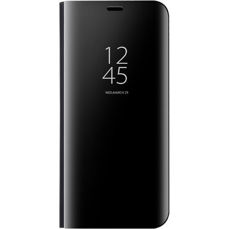 Passend für Galaxy S23 Plus Hülle mit Smart View und Touch-Funktion, schwarz (1/5)