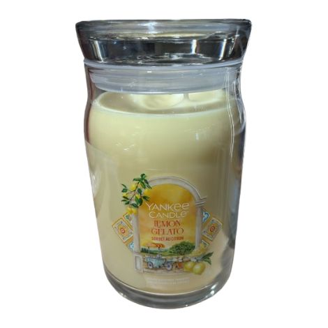 CANDELA GRANDE SIGNATURE LEMON GELATO - YANKEE CANDLE