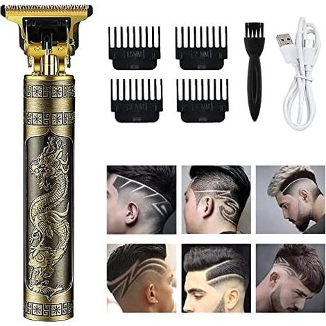 Tondeuse Cheveux Hommes,Tondeuse Barbe Professionnel Finition,Rasoir Electriques Hommes,Sans Fil Brostyle Precision Rechargeable,Cadeau Homme -