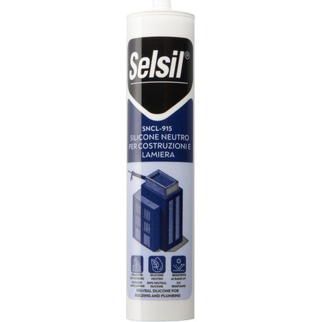 SELSIL SILICONE NEUTRO TESTA DI MORO 310 ML- 25,0 pz