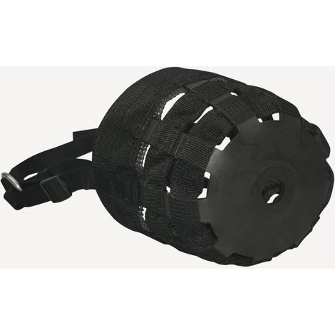Muselière pour cheval taille shetty Noir Covalliero (1/5)