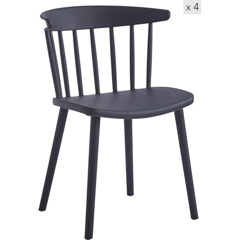 Nordlys - Lot de 4 Chaises Interieur Exterieur (1/5)