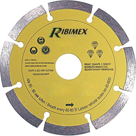 Disque Diamant Segment 125 mm - Classe A - Découpe Précise sur Béton et Pierre - Longue Durée - D-Work