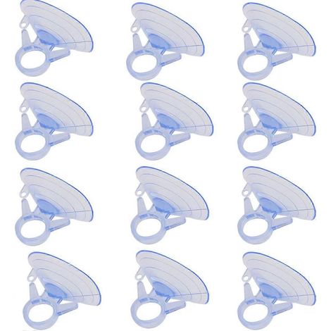 Lot de 40 ventouses adhésives PVC 45 cm pour pare-soleil pare-brise et portières accessoires intérieurs voiture (1/5)