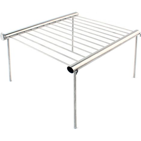 Barbecue portable en acier inoxydable, compact et pliable, mini barbecue de poche au charbon de bois, accessoires pour barbecue à la maison, au parc, en camping et en randonnée. (1/5)