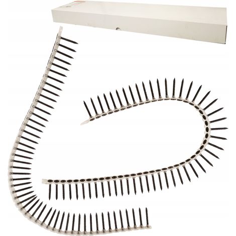 Vis Pour Plaques De Plâtre Métal Klimas KTGM, 3.5 x 35 mm, Noires PH2, Boîte 1000 Pièces (1/5)