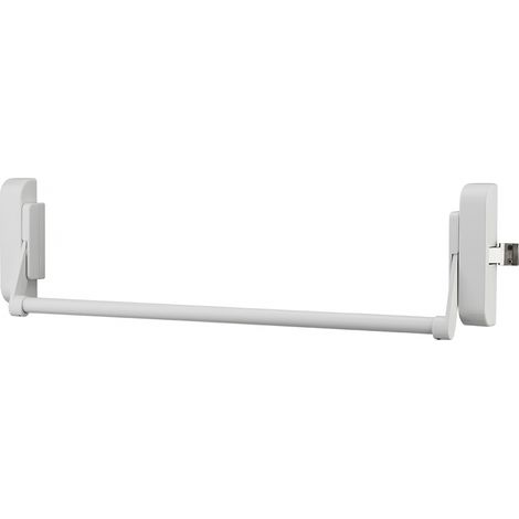 Serratura antipanico 1 punto laterale reversibile laccata bianca porta max 1150 mm - THIRARD (1/3)