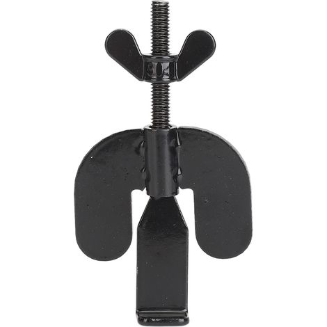 Verrou de sécurité pour porte en acier inoxydable réglable, robuste et portable, anti-effraction pour maison, hôtel, école, noir (1/5)