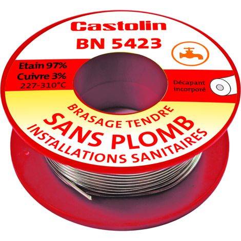 Bobina 5423 - lega stagno rame al 3% con anima decapante 250g