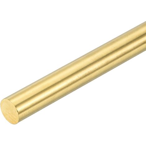 Round Solid Brass Rod 5/32" (12mm) Dia Long 4"(102mm) (1/5)