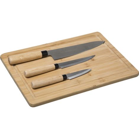 Northix Bambou BLACK planche à découper bambou naturel 35x25 cm (1/5)
