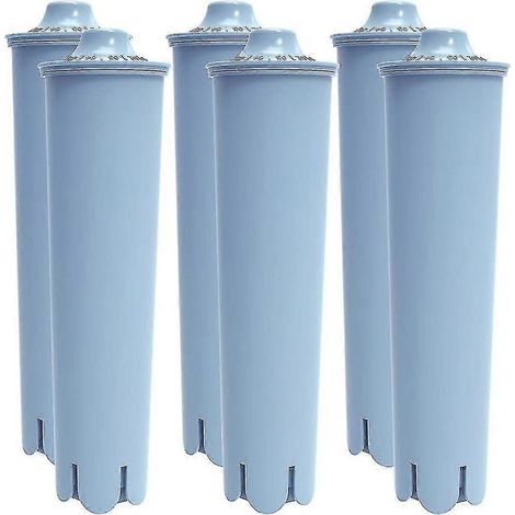 Lot de 6 filtres à eau de rechange bleus Clearyl pour machines à café (1/5)