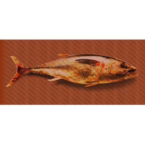 Papier peint panoramique idéal pour salon Tapisserie panoramique marron motif animaux Papier peint panoramique poisson pour chambre (1/3)