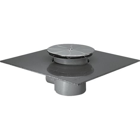 Ideal Standard - Bonde siphoïde Ø 90 mm sortie horizontale spéciale étanchéité chromé - Matura (1/2)