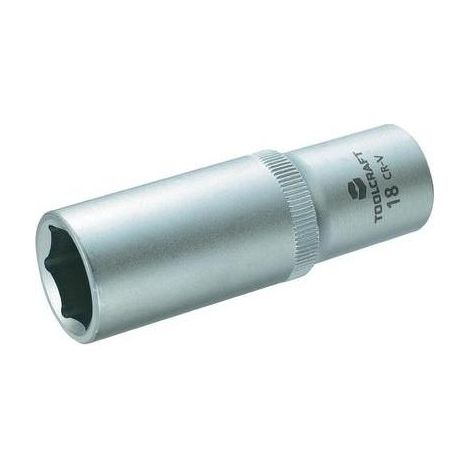 Douille 6 pans extérieurs 18 mm Longueur: 77 mm TOOLCRAFT 816183 Propulseur: 1/2" (12.5 mm) 1 pc(s) (1/3)