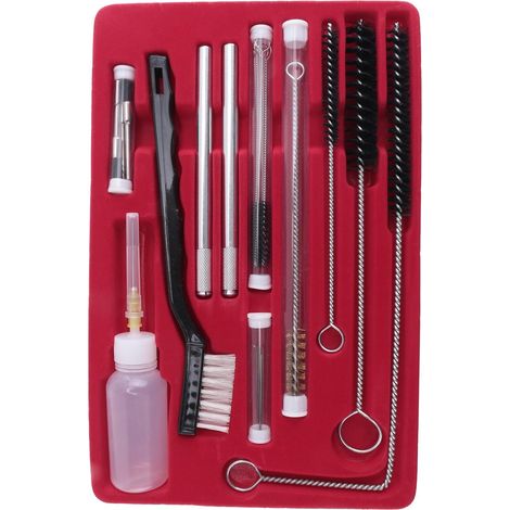 Kit de Nettoyage de Brosse de Nettoyage de Pulvérisateur Professionnel de 22 Pièces de Nettoyage de Pinceau Plastique + Métal (1/5)