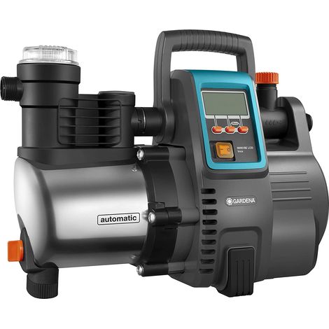 Gardena - Hauswasserwerk 6000/6E LCD inox, 1300 W 01760-20
