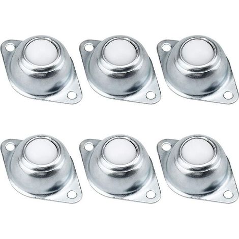 Lot de 6 Mini Roulette Transfert à Billes en Nylon Rouleaux à Billes pour Meuble (1/5)