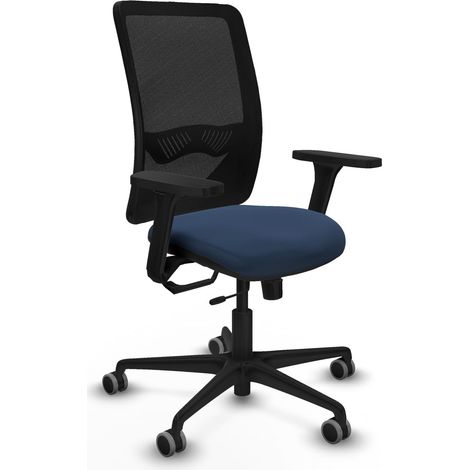 Bürostuhl piqueras y crespo Zulema schwarz Schaumstoff hoher Dichte (1/2)