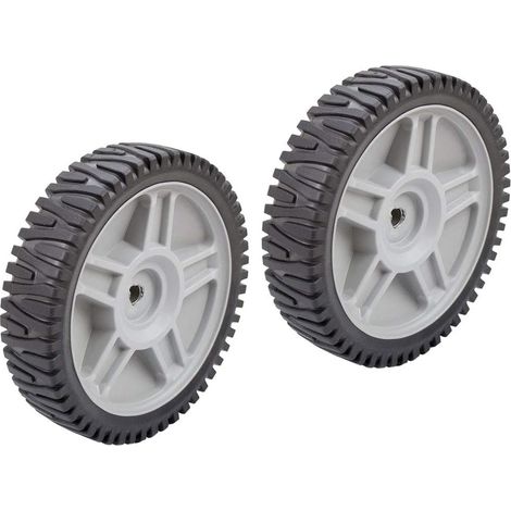 BEBUSINGOTO Satz mit 2 AYP OEM Rasenmäherrädern 581009202 193912X460 (1/4)