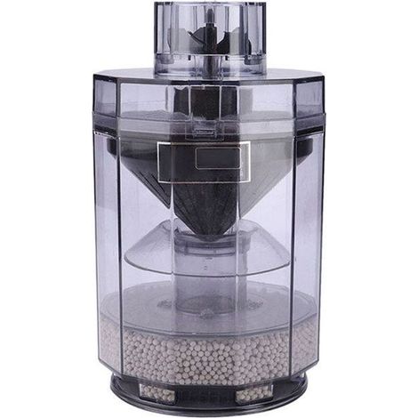BelleRise - Filtre aquarium cylindrique – Bio-billes intégrées – Filtration biologique & aération – 16×9 cm (1/5)