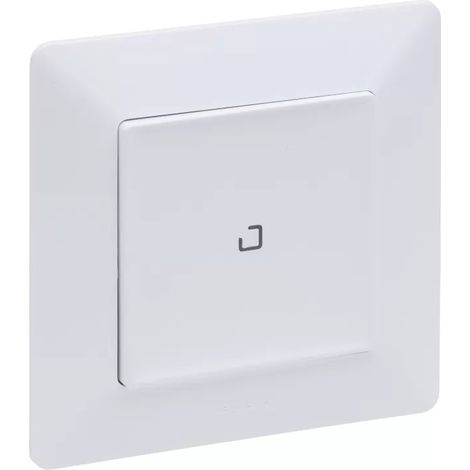 Legrand VARIATEUR CONNECTE 2 MODULES AVEC NEUTRE 150W VALENA LIFE BLANC 752166 (1/2)