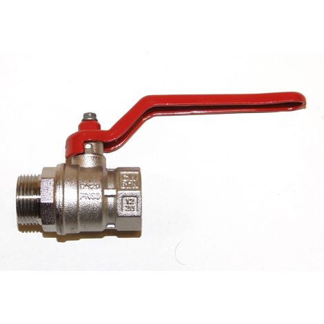 Valvola a sfera con leva maschio - femmina 1/2"