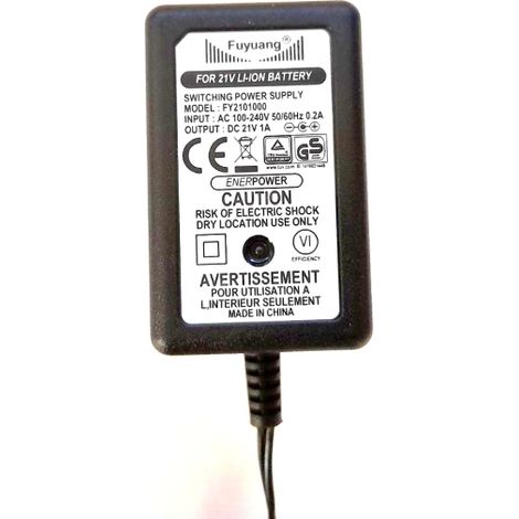 Caricabatterie 5S per batterie agli ioni di litio 18V-18,5V 1A 22,5W