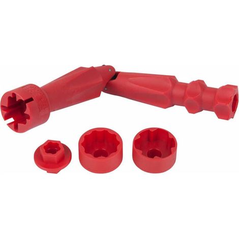 KS TOOLS WC-Sitz Montageschlüssel-Satz 4tlg. - 123.0035 (1/3)