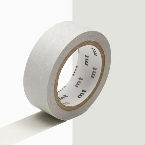 MT Masking Tape 1,5 cm Uni Pastel Gris Ruban adhésif