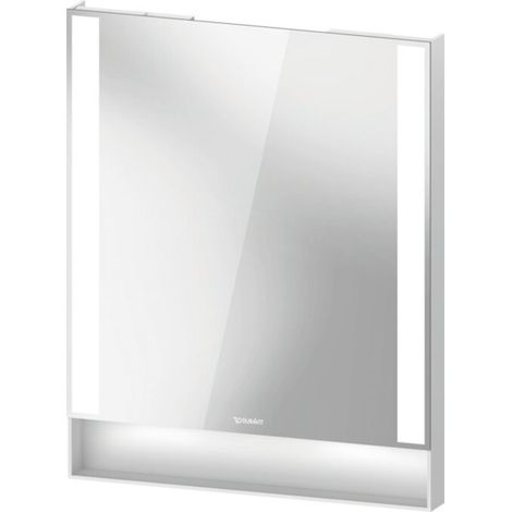 Duravit Collection One Spiegel, Lichtfelder seitlich, dimmbar, (1/2)