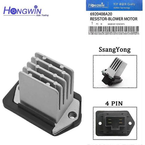 Convient pour la résistance du moteur de ventilateur de radiateur Ssangyong 6920408A20 6814021030( ) (1/5)