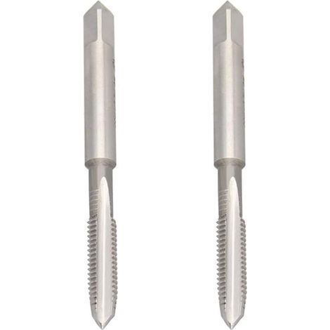 Lot de 2 tarauds de machine à filetage gauche M6X1.00MM en acier rapide H2 pour réparation et entretien de routine (1/5)