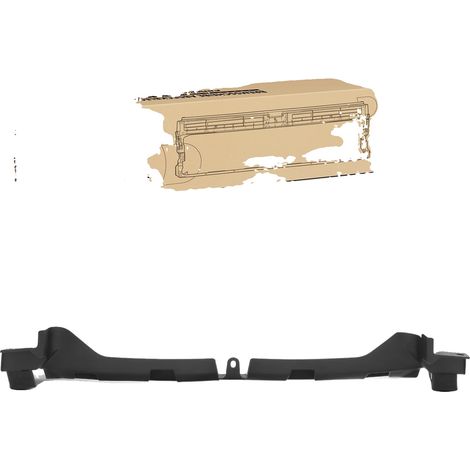Poutre transversale, acier haute résistance, compatible avec Mazda CX-5 GH KE 2013-2016, installation avant, numéro de pièce interchangeable KD45501C0, MA1225144C (1/5)