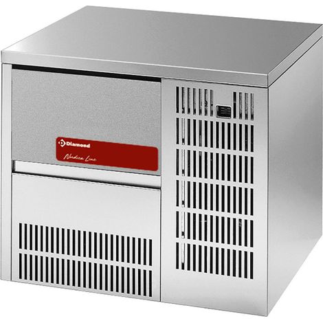 Machine à glaçons pleins 24kg /24h à réserve - Diamond (1/4)