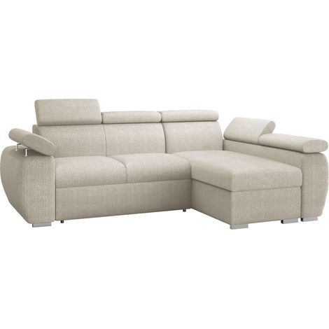 Canapé d'angle Columbus 132, Flow 03, Disponible, 255x170x85cm, 0 (1/5)