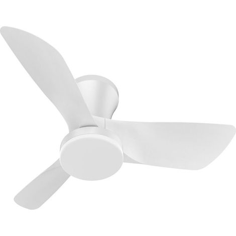 Ventilatore da soffitto LED dimmerabile con telecomando (28W 3CCT 2800lm) Ø76cm bianco