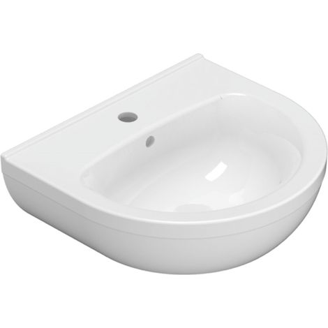 Lavabo en céramique 50x45 cm Globo Grace GRN50BI  Blanc - Céramique - Standard