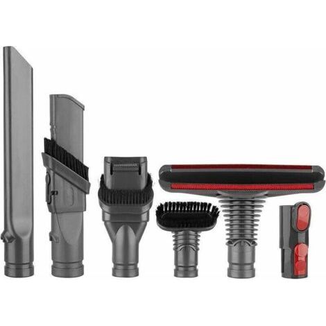 [JAMAIS UTILISÉ]Kit Accessoires pour Aspirateur Dyson - Brosse - Avec Adaptateur - Total Clean - Pour Dyson V8 V7 V10 - Compatible avec Dyson V6 DC45 DC35 DC52 DC29 DC62 DC33 DC34 etc. (1/4)