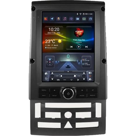 Carplay, Fonctionnalité Multimédia, Système de Navigation, compatible avec Peugeot 407 SW 2004 - 2011 407 Coupe, S4 AHDC2 (1/2)