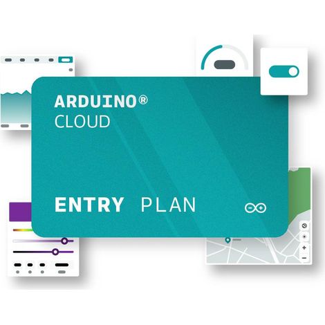 Arduino 1 year Arduino Cloud Entry Plan certificat Cloud Convient pour (kits de développement): Arduino