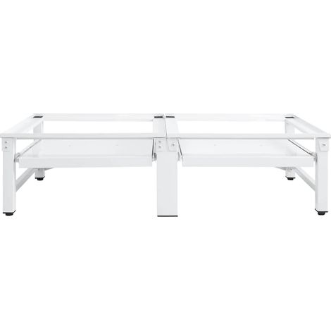 vidaXL Pedestales para lavadoras Acero (1/2)