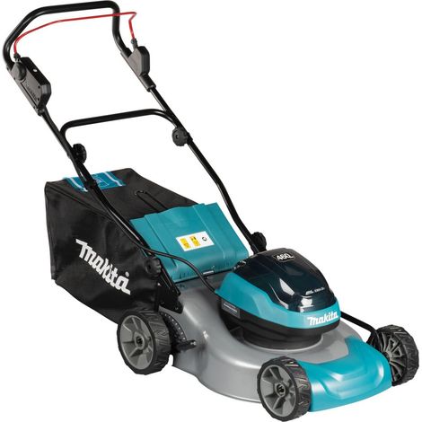 Makita – Tondeuse à batterie 46 cm – DLM466Z – 2x18V Li-ion – Surface 800 à 1600 m² – Moteur Brushless – Mode silencieux intégré