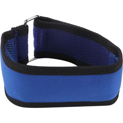 Kühlendes Hundehalsband – Integriertes Kühlgel – Längenverstellbar – Atmungsaktives Polyestergewebe – Blau – 1 Stück (1/5)