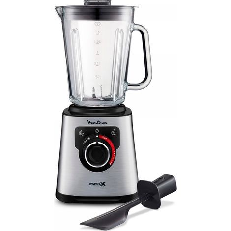 Batidora de Vaso Moulinex PerfectMix+ LM871D10 1200W Cuchillas Powelix Inox