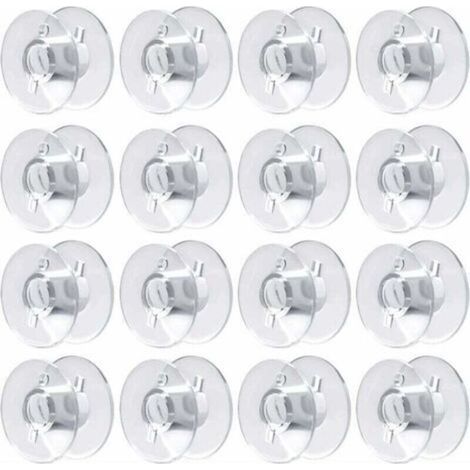 60 Pcs Canette Machine a Coudre Bobines pour Machine à Coudre Canette Plastique Canettes Machine à Coudre pour Brother Singer Kenmore Janome la Plupart des Machines à Coudre (1/5)