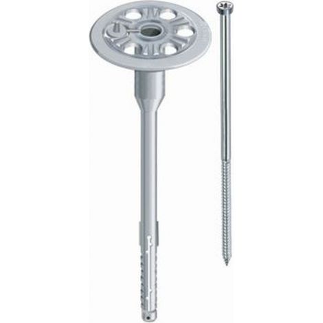 Cheville + vis métal spécial extérieur pour plaques de liège, L 8 x l 235mm (1/2)